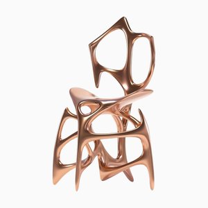 Brass AI Standard Gu Chair by Duen Studio