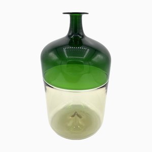 Bottle in Green by Tapio Wirkkala for Venini, 1990