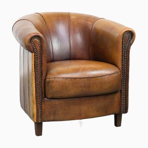 Clubsessel aus Schafsleder