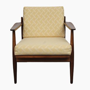 Fauteuil Jaune Rembourré, 1960s