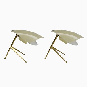 Lampes de Bureau, Italie, 1950s, Set de 2