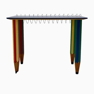 Multicolored Table by Pierre Sala, 1983