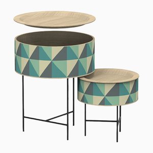 Tabouret Nesting Side Tables by Zpstudio for Dialetto Design, Set of 3
