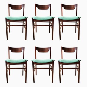 Sedie in teak, Italia, anni '70, set di 6