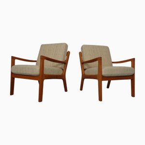 Buy Lounge Chairs by Ole Wanscher at Pamono