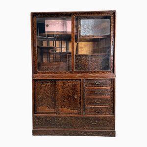 Japanese Wooden Drawer Cabinet, 1930s for sale at Pamono