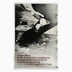 Joseph Beuys Exhibition Poster Lithograph, 1973