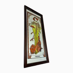 Miroir style art Nouveau d'aprés les réalisatio