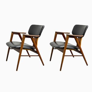 FT14 Armchairs by Cees Braakman for Pastoe, 1950s, Set of 2