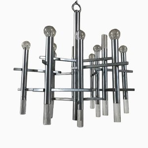 Lampada a sospensione di Gaetano Sciolari, anni '60