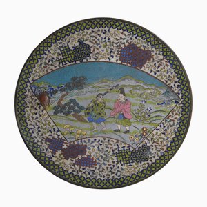Indigo Storm Salad Plate by Faye Toogood for sale at Pamono