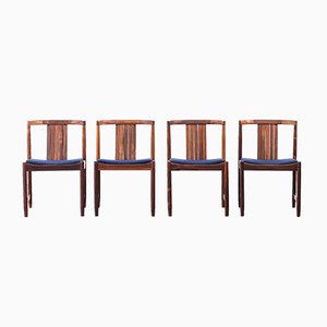 Chaises en Palissandre, Danemark, 1960s, Set de 4