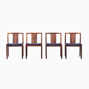 Danish Rosewood Chairs, 1960s, Set of 4