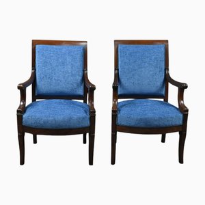 Lot de 2 chaises style Empire - Ameublement