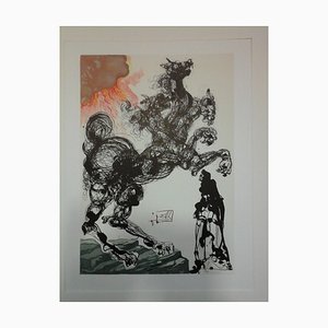 Alain Bonnefoit, Bonne Vert, Signed Lithograph for sale at Pamono