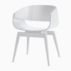4th Armchair Color in White by Almost