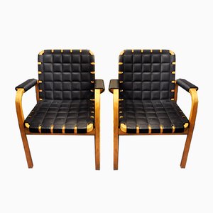 Juego de butacas modelo 46 de Alvar Aalto para Artek, 1947
