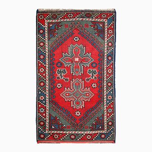 Antiker handgefertigter türkischer Anatolischer Teppich, 1920er