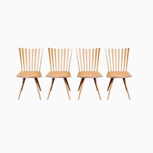 Mikado Dining Chairs by Foersom & Hiort-Lorenzen for Fredericia, 1999, Set of 4