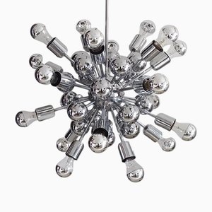 1950 STILNOVO SUSPENSION LUSTRE MODERNISTE SPACE-AGE Arteluce Disderot Sarfatti EUR 6.000,00 - FR