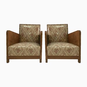 Art Deco Chairs, 1960s, Set of 2