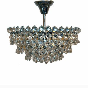 Vintage Crystal Chandelier from Bakalowits & Söhne, 1960s