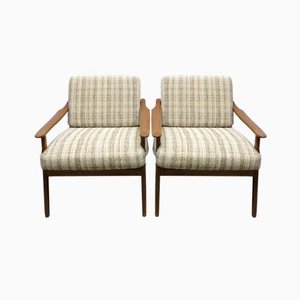 Fauteuils Mid-Century Scandinaves, 1950s, Set de 2