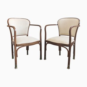 Otto Wagner Pour J & J Kohn, Banquette En Bois Courbé, Ver