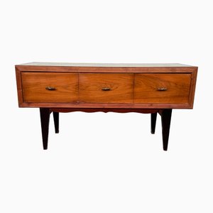 Art Déco table console murale fer forgé