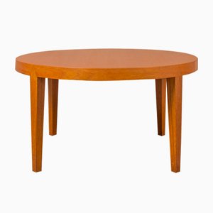 Danish Teak Round Coffee Table by Severin Hansen for Haslev Møbelsnedkeri, 1960s