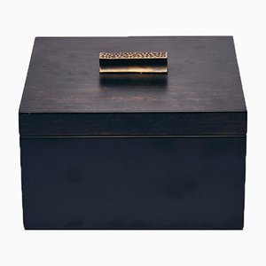 Decorative Box in Black and Brown by Reda Amalou