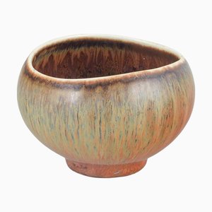 Vase Vintage Vase Sombre De Gunnar Nylund Pour Rörstrand - État Exceptionnel (mint), Glaçure Magnifique, Design Milieu Du Siècle Vase Vintage état Neuf