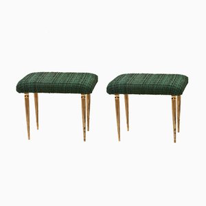 Italian Stools, 1950s, Set of 2