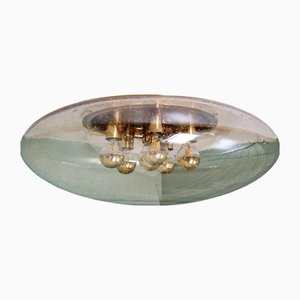 Opaline Glass Table Lamps from Glashütte Limburg, 1960s, Set of 2