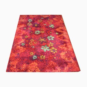 Tapis Floral Vintage, Allemagne, 1970s