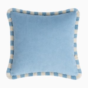 Fodera Cuscino Rettangolare 30x35 Cm In Velluto Grigio E Oro – Ricamo Zardozi E Perline, Cuscino Decorativo Fatto A Mano Per Divano E Letto – Zari - 2