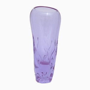Alexandrite Glass Vase by Miloslav Klinger for Zelezny Brod Sklo, 1960s