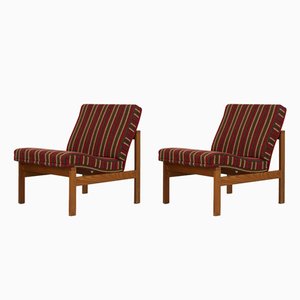 Moduline Lounge Chairs by Ole Gjerløv-Knudsen for France & Søn, 1962, Set of 2