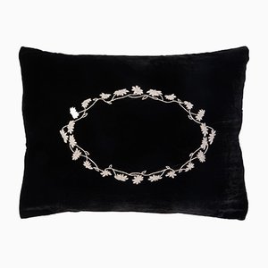 Louvre Black Pillow by Jackie Villevoye for Jupe by Jackie