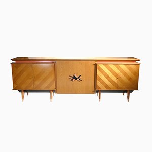 Großes Modernes Sideboard in Kirsche, 1950er