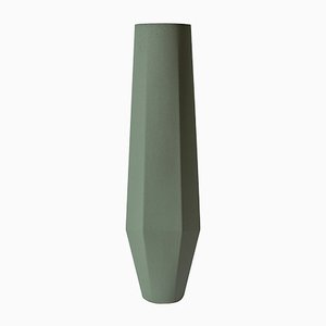 Große Marchigue Vase aus Grünem Beton von Stefano Pugliese für Crea Concrete Design