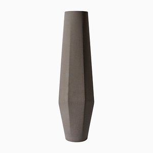 Vase Marchigue Moyen en Béton Gris par Stefano Pugliese pour Crea Concrete Design