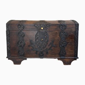 Antique Gothic Chest in Silver & Fir, Italy, 16th Century for sale