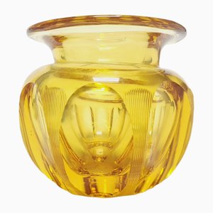 ART DECO Style ガラス 金属 花瓶 Vintage Art Deco Vases at Pamono