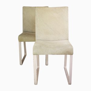 Vintage Italian Chairs by Giovanni Offredi for Saporiti Italia, 1970s, Set of 2