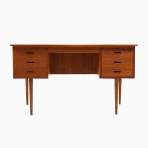 Danish Writing Desk in Teak, 1950s