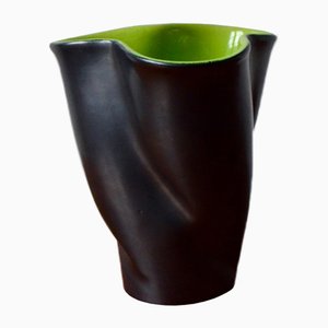 Vase Forme Libre Vintage par Fernand Elchinger