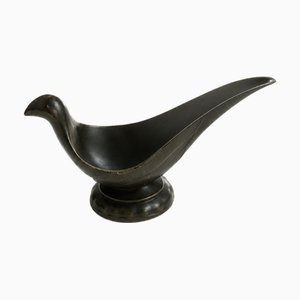 Art Deco Disko Metal Desk Sculpture by Just Andersen, 1930s