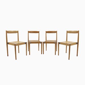 Vintage Chairs by Miroslav Navrátil, 1960s, Set of 4