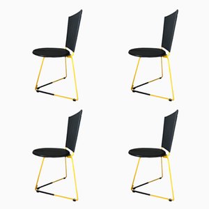 Terna Chairs by Gaspare Cairoli for Seccose, 1985, Set of 4